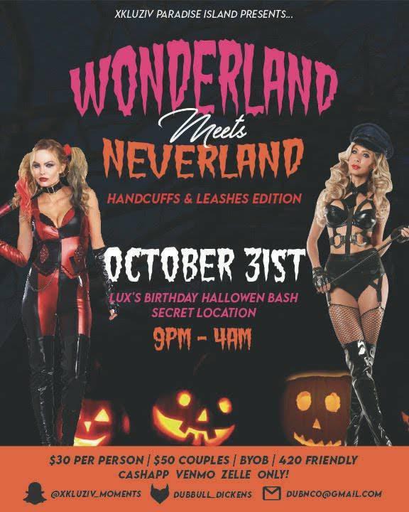 Wonderland Meets Neverland: Handcuffs & Leashes edition