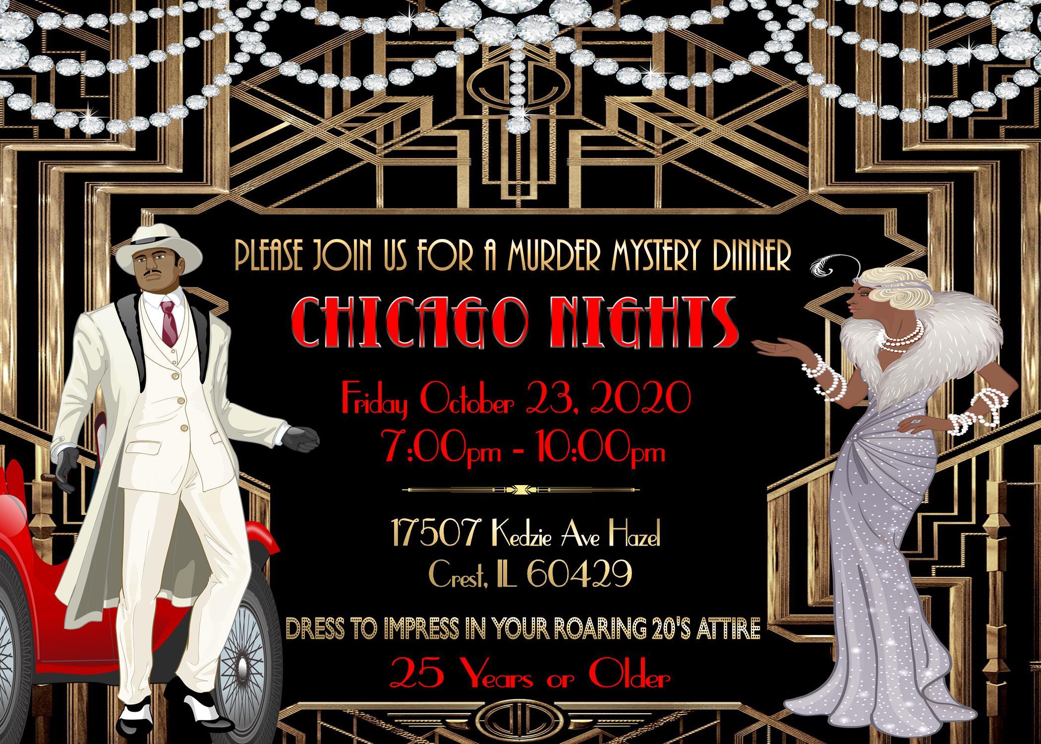 Chicago Nights a Murder Mystery Dinner