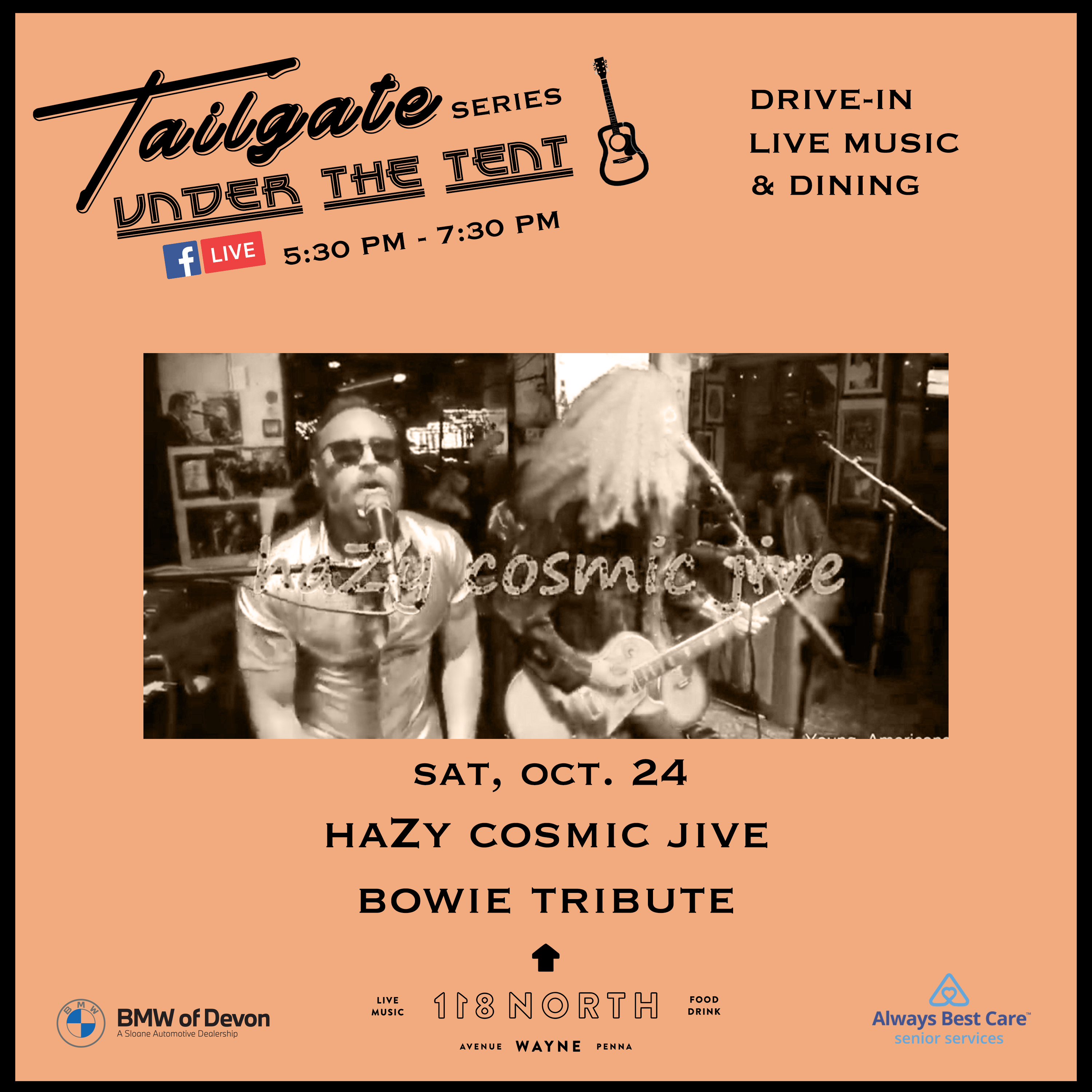 haZy cosmic jive: Bowie Tribute - Tailgate Under The Tent Series