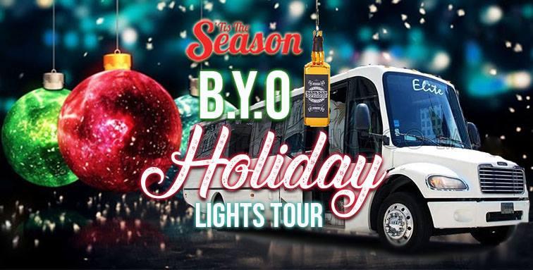 Chicago's BYOB Party Bus Holiday Lights Tour 'Tis The Season - 2021