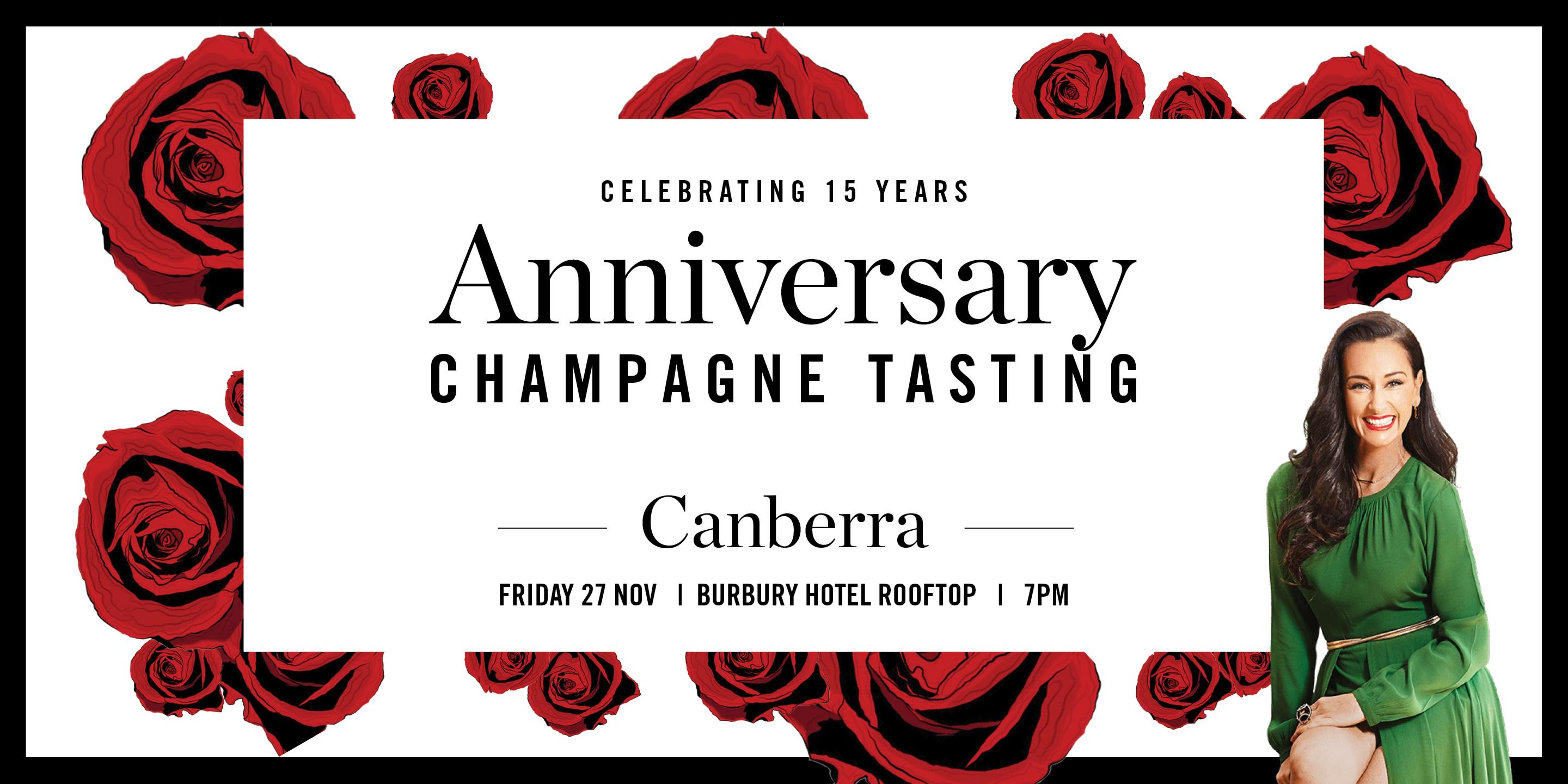 Canberra Champagne Tasting - 15 Year Anniversary
