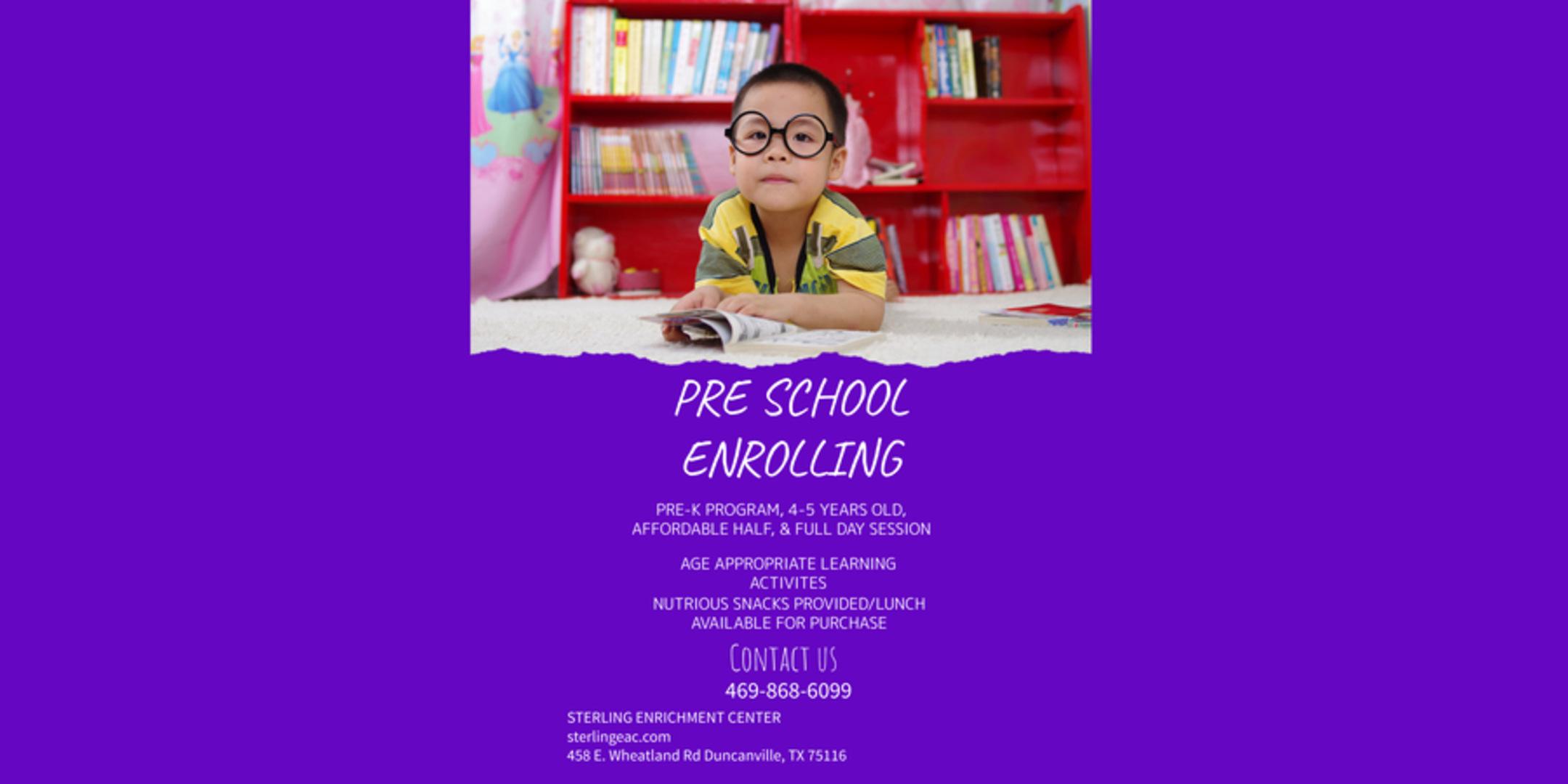 PreSchool Enrichment Program