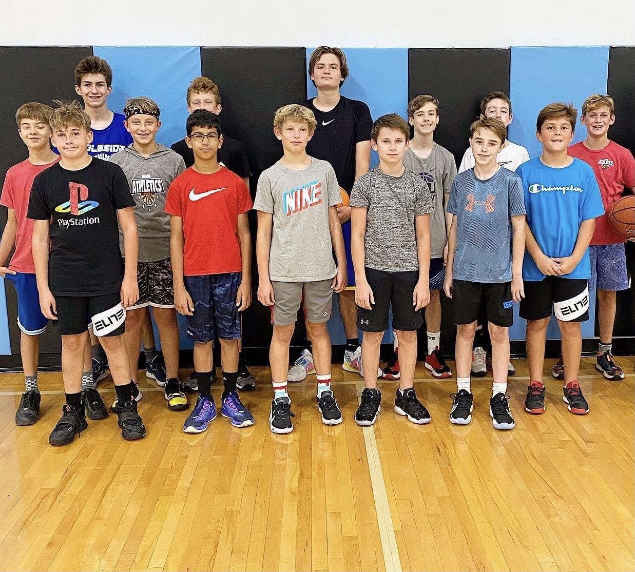 Middle School Basketball Group