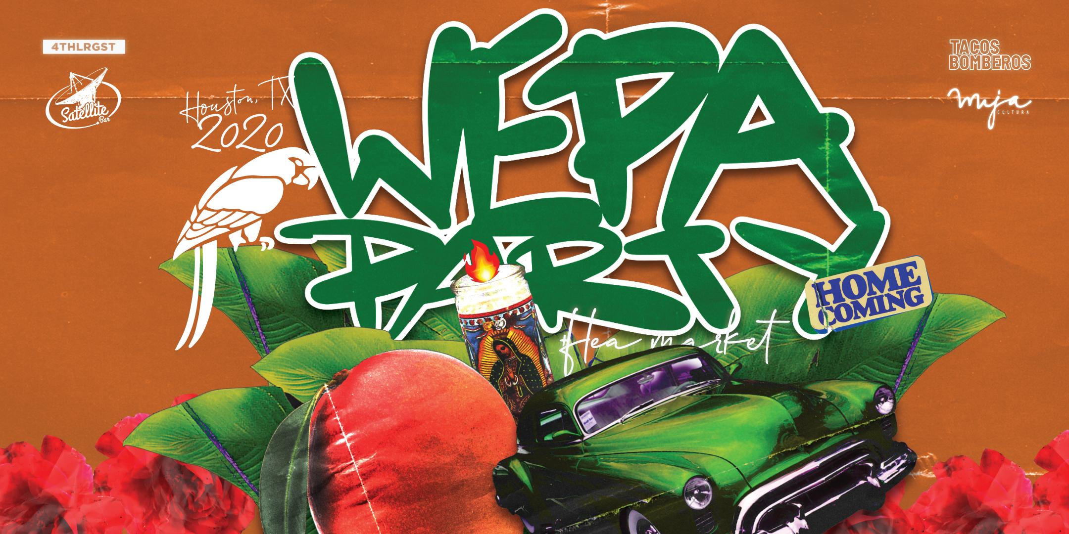 Wepa Party | Latin Party + Flea Market | Reggaeton Cumbia + more