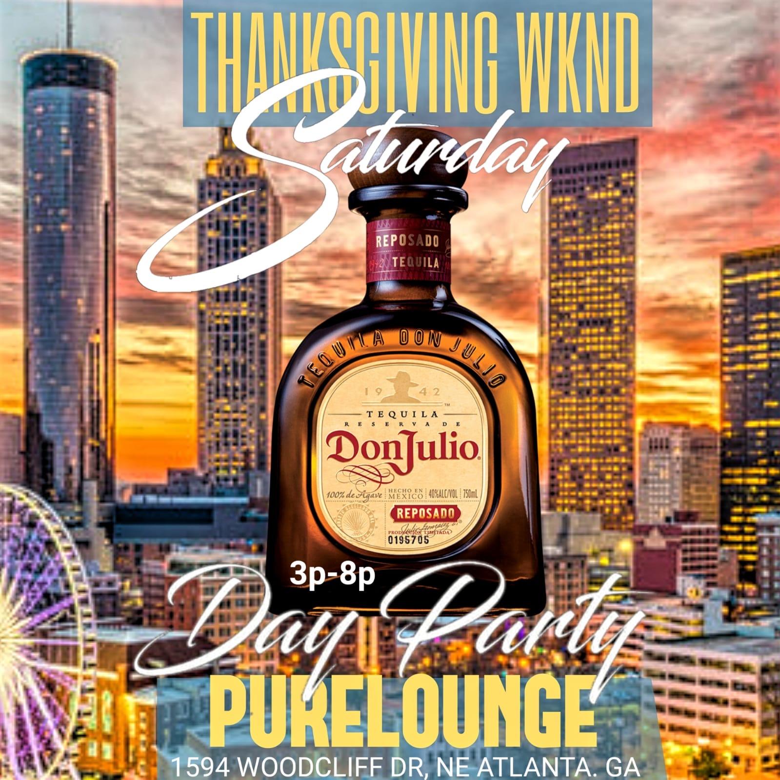 Atlanta's #1 Day Party (Saturday Day Party @ PureLounge_ATL