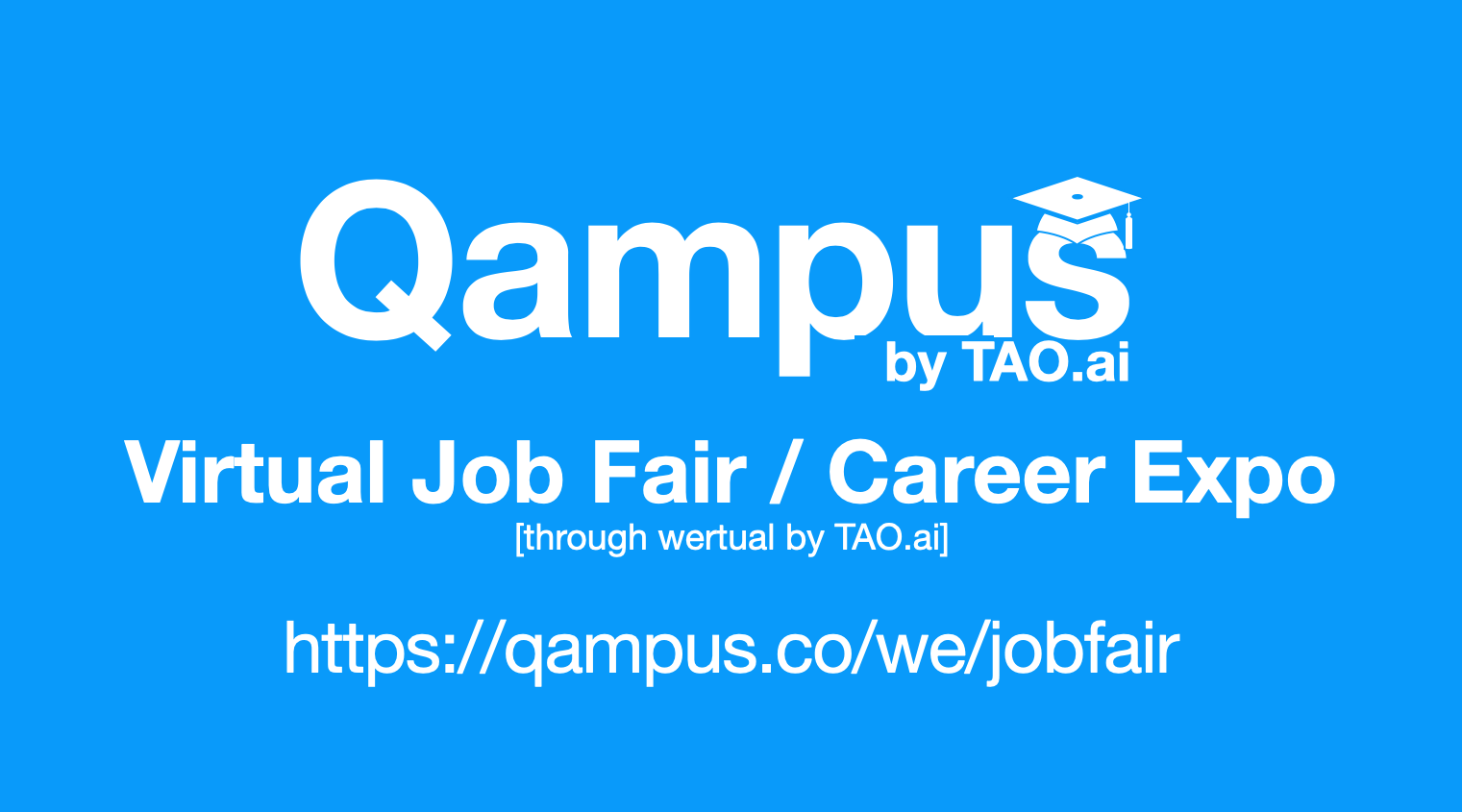 #Qampus Virtual Job Fair / Career Expo #College #University Event #SFO