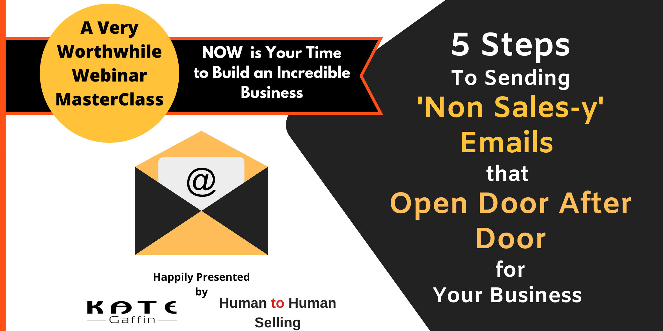 Tell All Webinar - Open Door after Door For Your Business with Cold Email