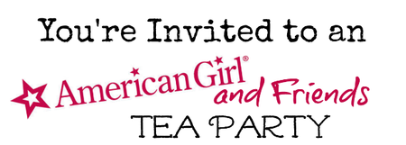 american girl tea