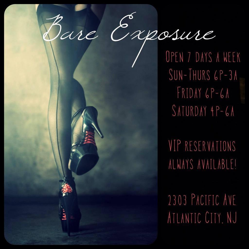 Bare Exposure AC Gentleman S Club VIP Guest List Passes JUN