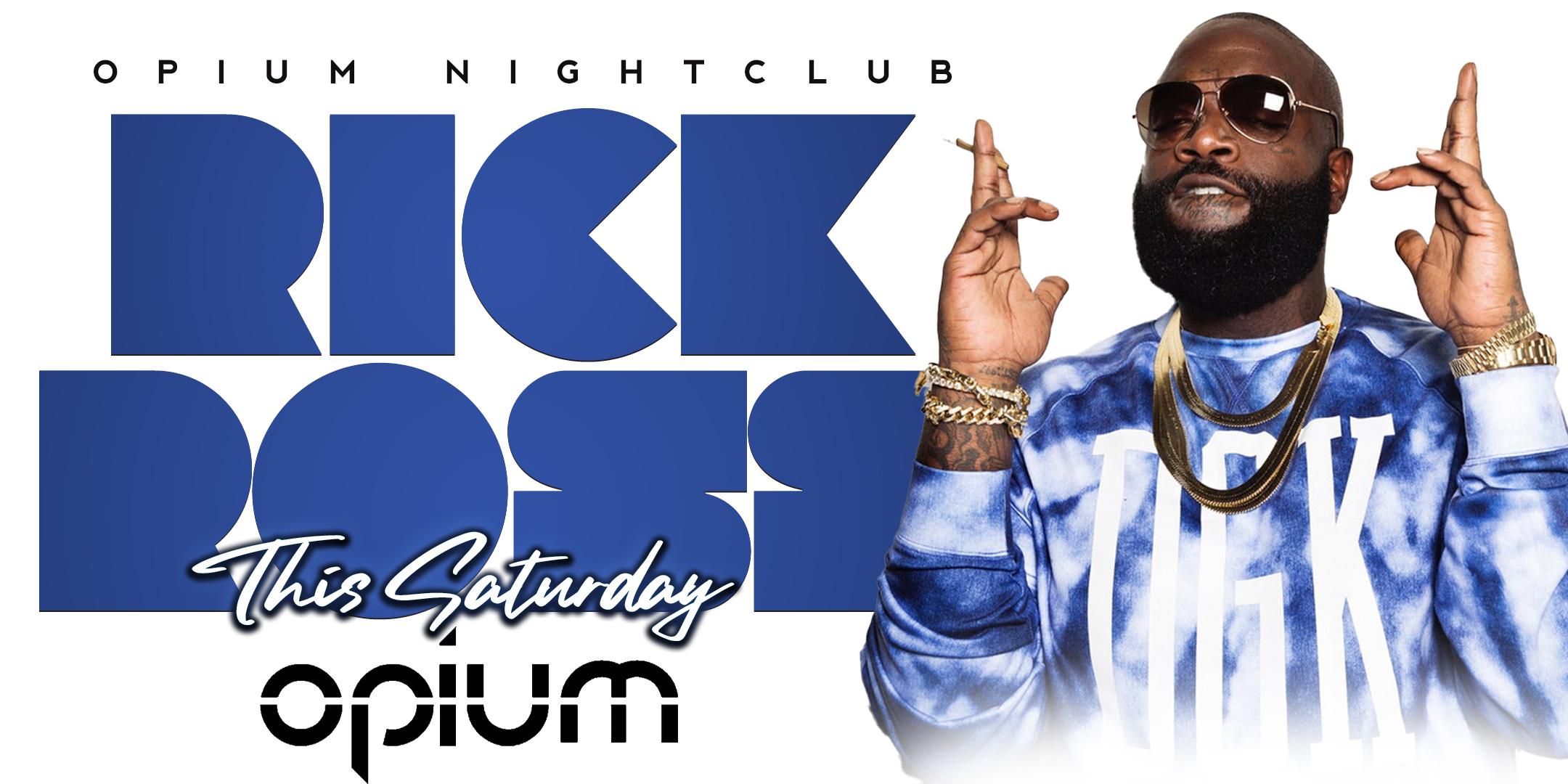 Rick Ross Hosts Opium Saturdays Saturday Night At Opium Nightclub