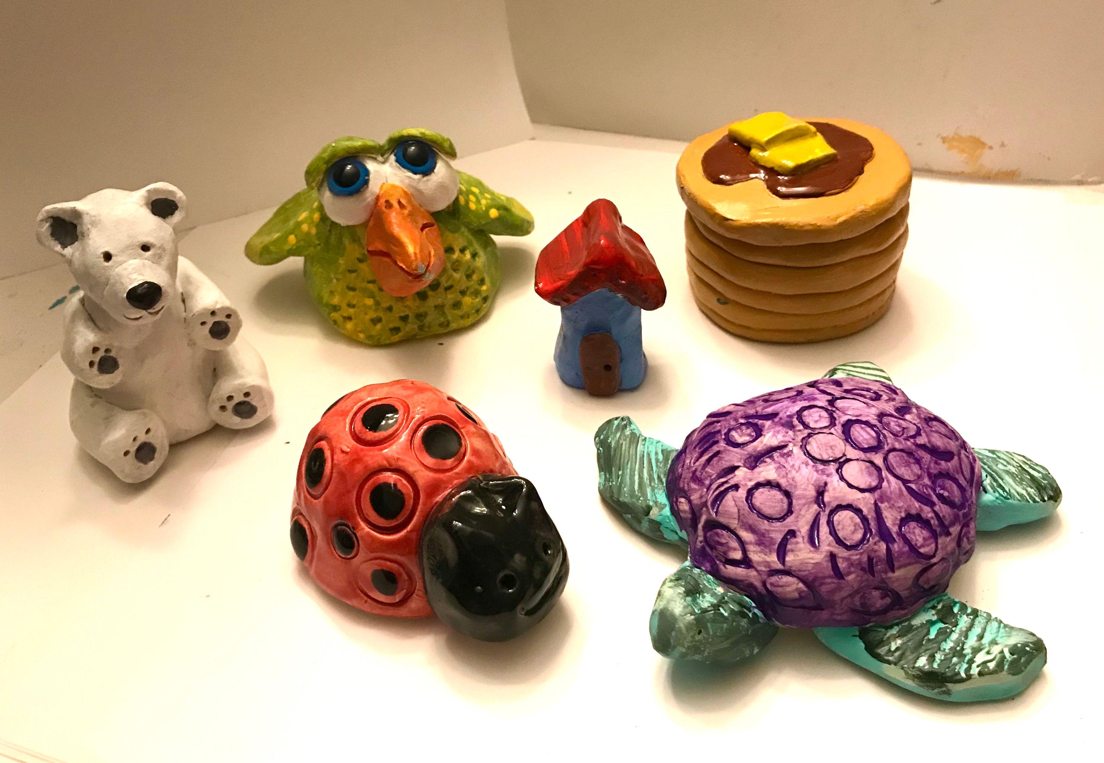Creating with Clay with Sue Hoy (children's class) Online