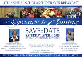 4th Annual Scholarship Prayer Breakfast - Zeta Phi Beta Sorority, Inc 