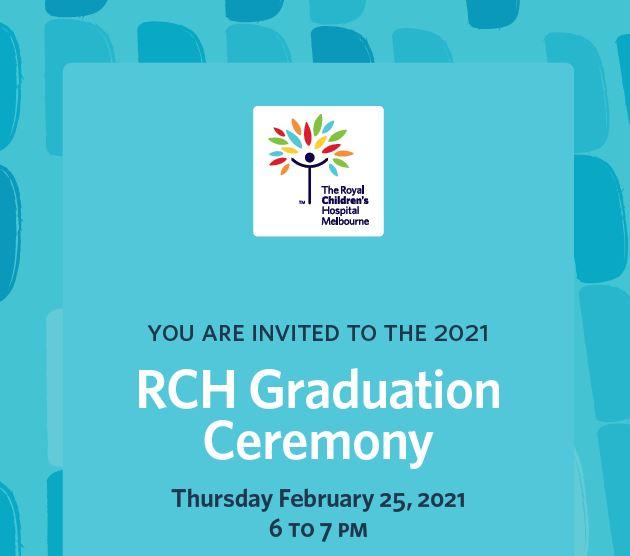 RCH Virtual Graduation Ceremony 2021