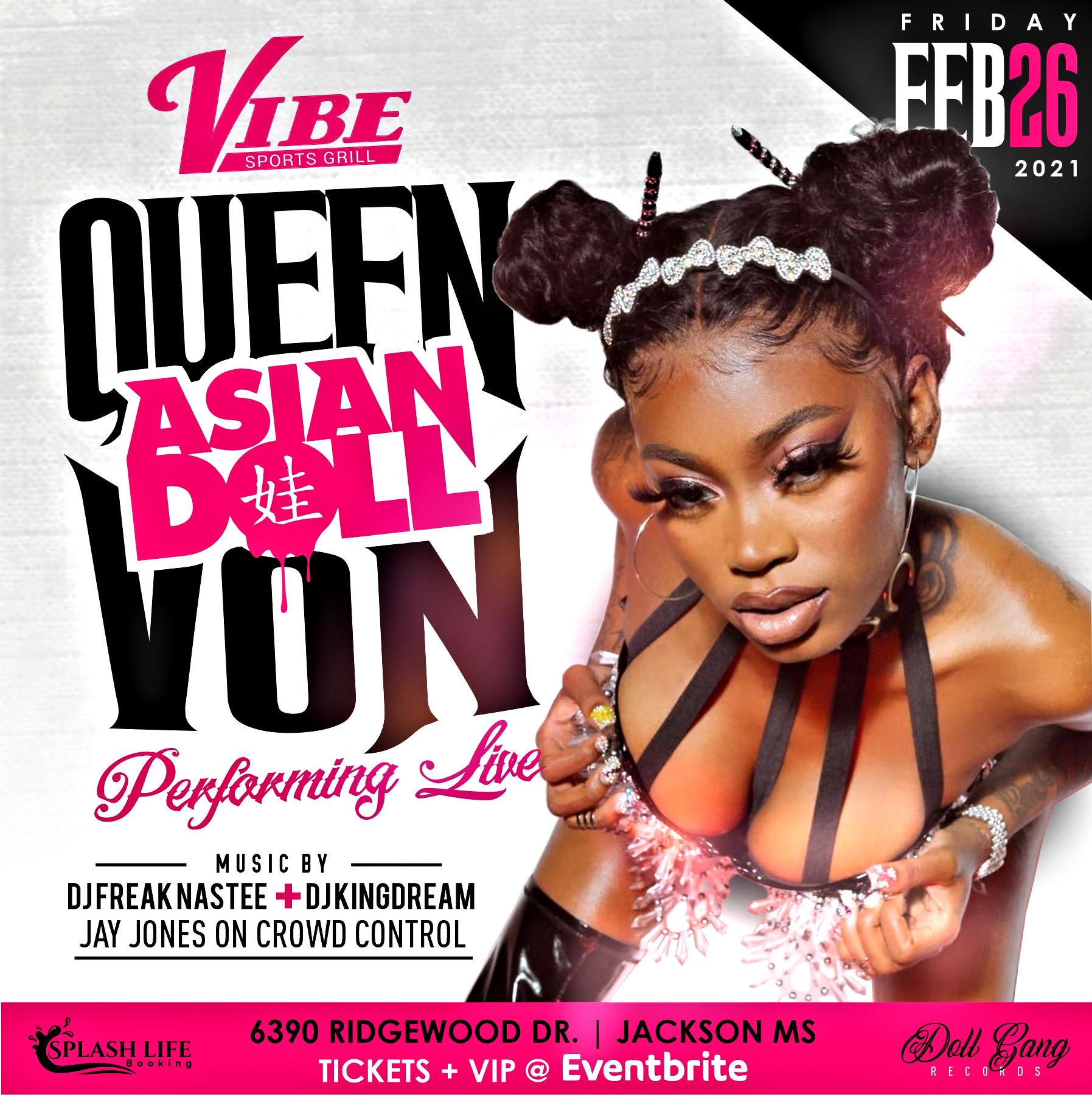 ASIAN DOLL LIVE in CONCERT @ VIBE - 26 MAR 2021