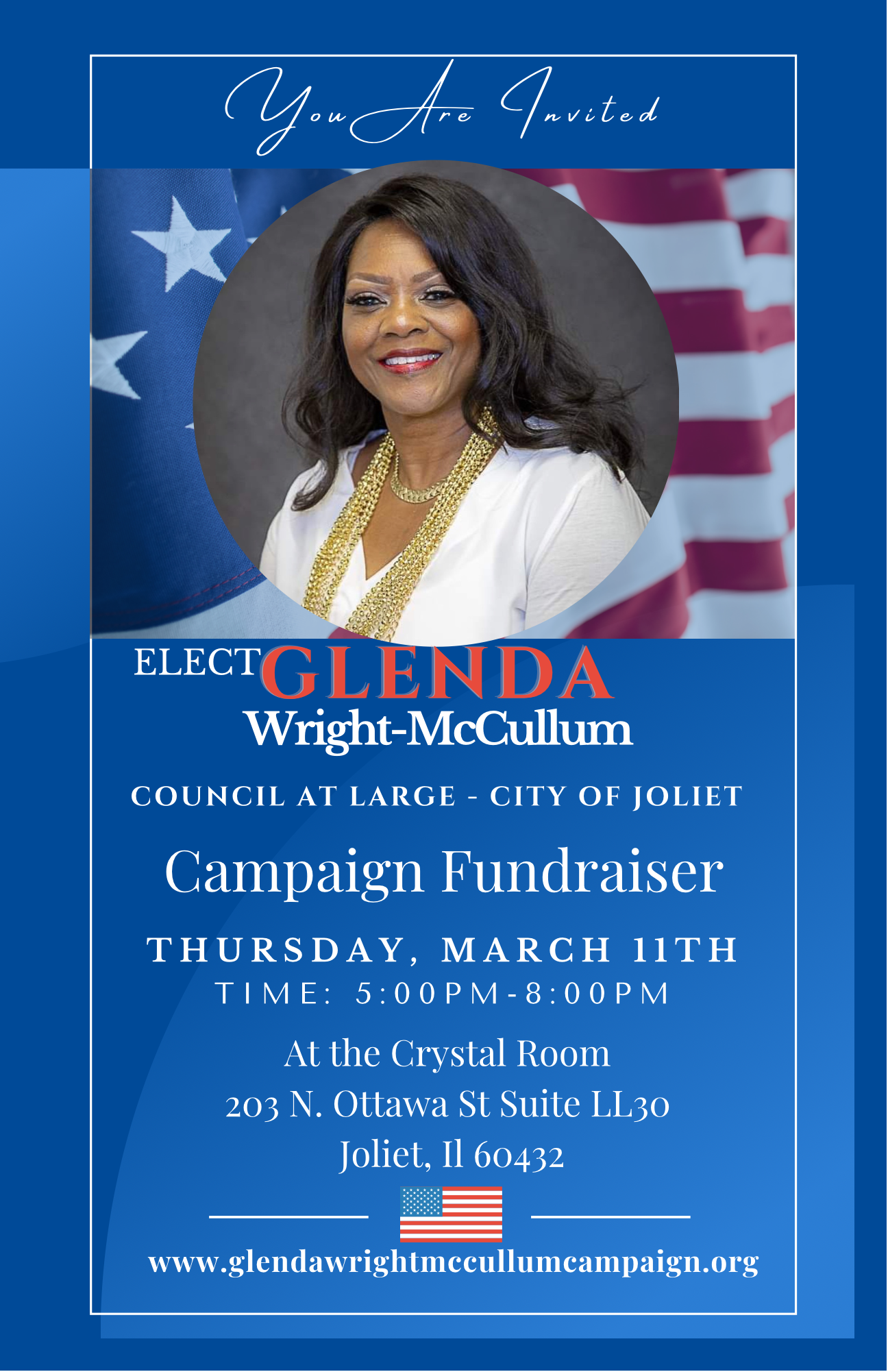 Glenda Wright-McCullum Campaign Fundraiser - 11 MAR 2021