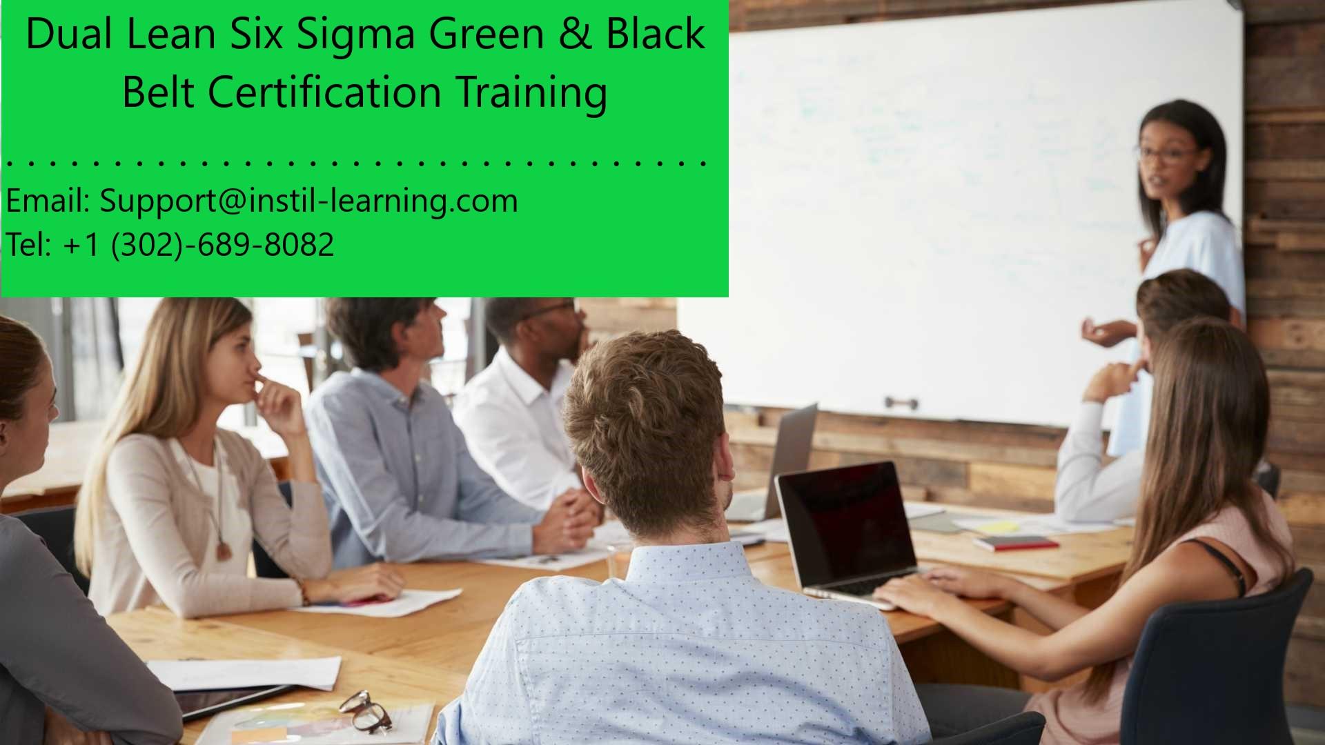 Dual Lean Six Sigma Green & Black Belt Training in Boston, MA
