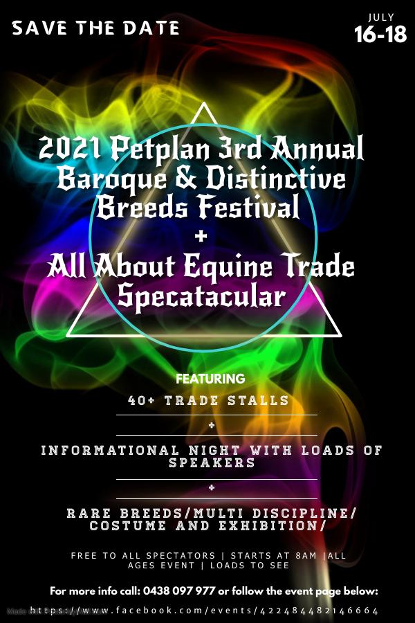 2021 3rd Annual Petplan Baroque & Distinctive Breeds Festival - 16 JUL 2021