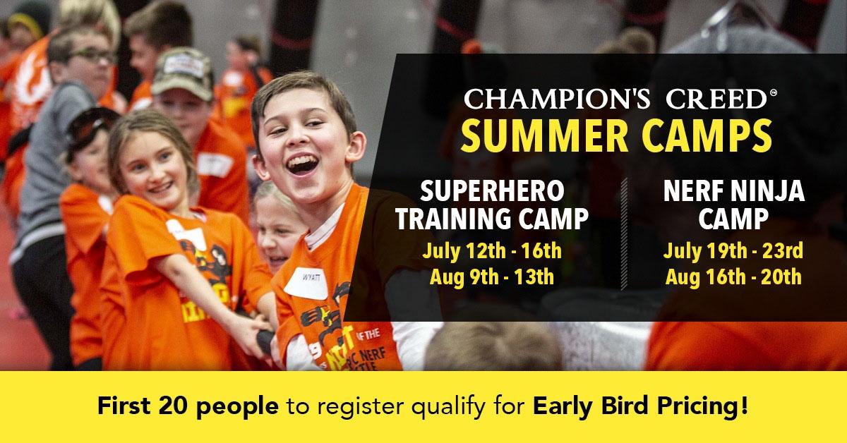 Champion's Creed Summer Camps 2021 - 26 JUN 2021