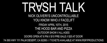 talk @ the hood bar and pizza friday april 10th 2015- eventbrite