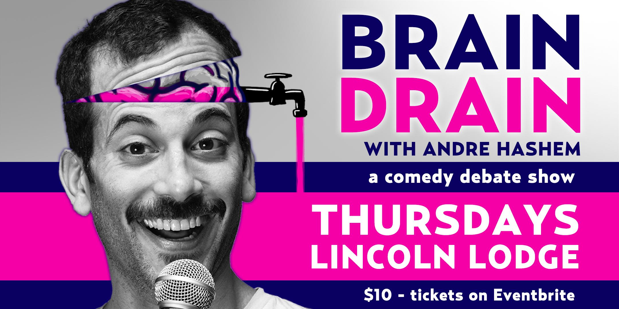 Brain Drain: Comedy Debate Show with Chicago's Best Standup Comics