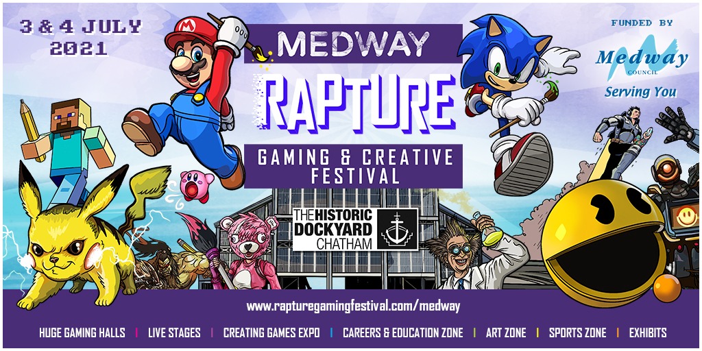 medway-rapture-gaming-creative-festival-tickets-sat-3-jul-2021-at-10