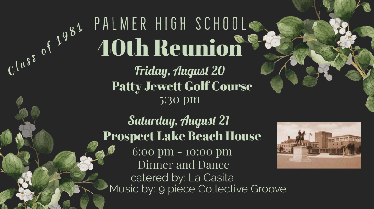 Palmer High School Class of 1981 - 40th Year Reunion