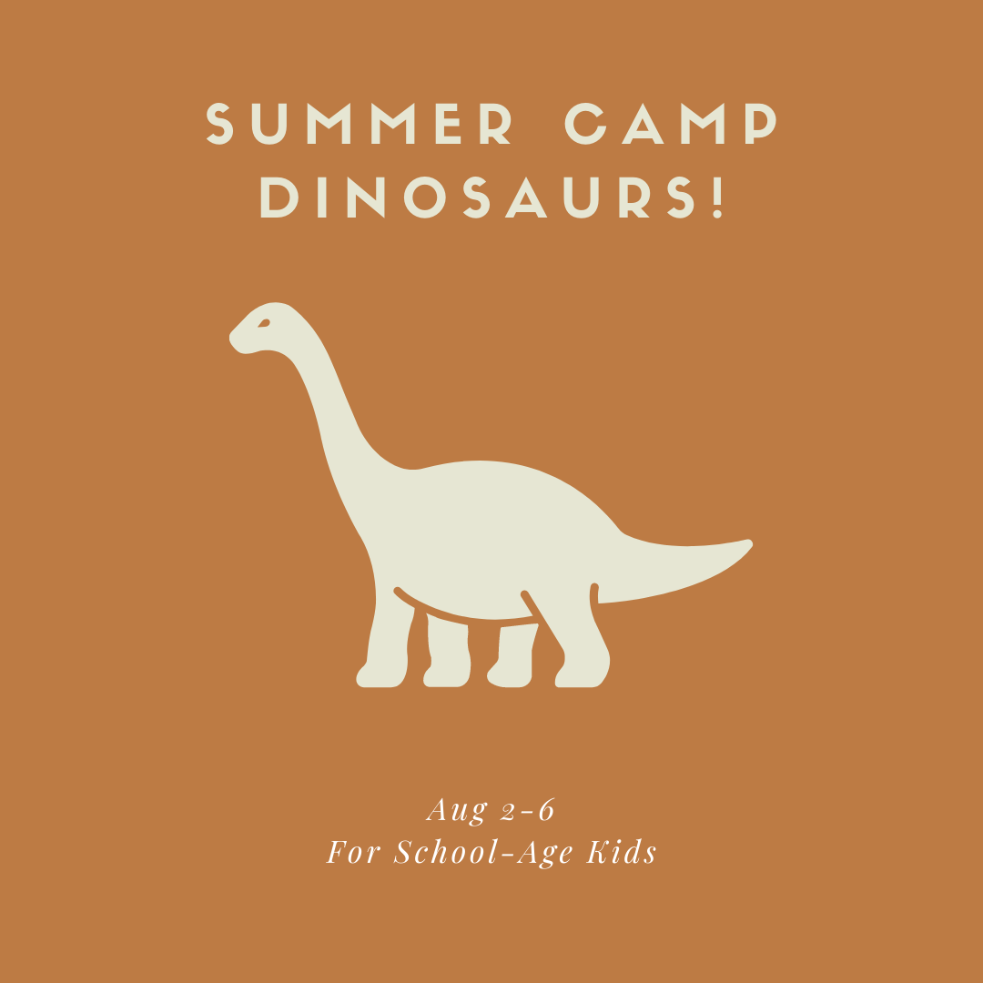 Summer Camp Dinosaurs 2 Aug 2021 