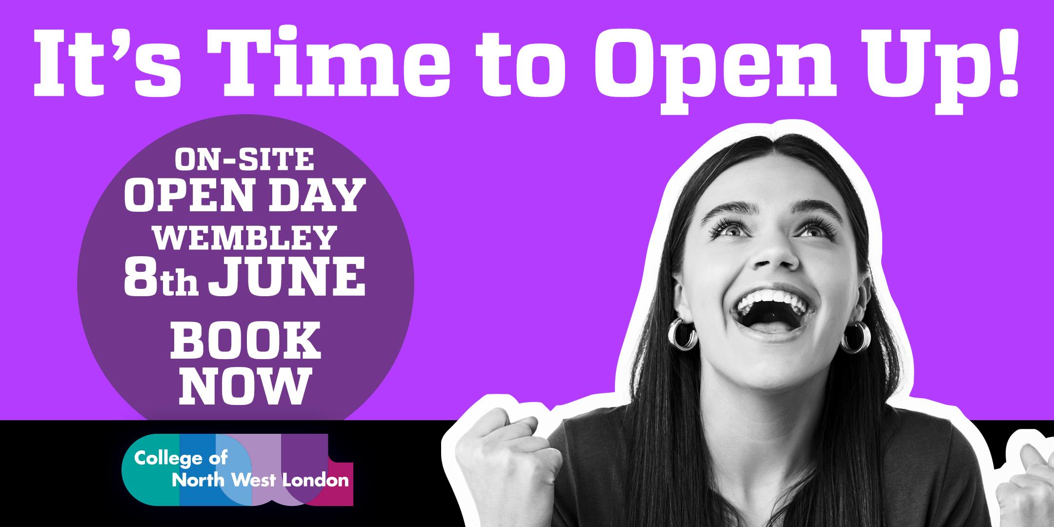 Open Day College of North West London - Wembley Campus - 8th June 2021