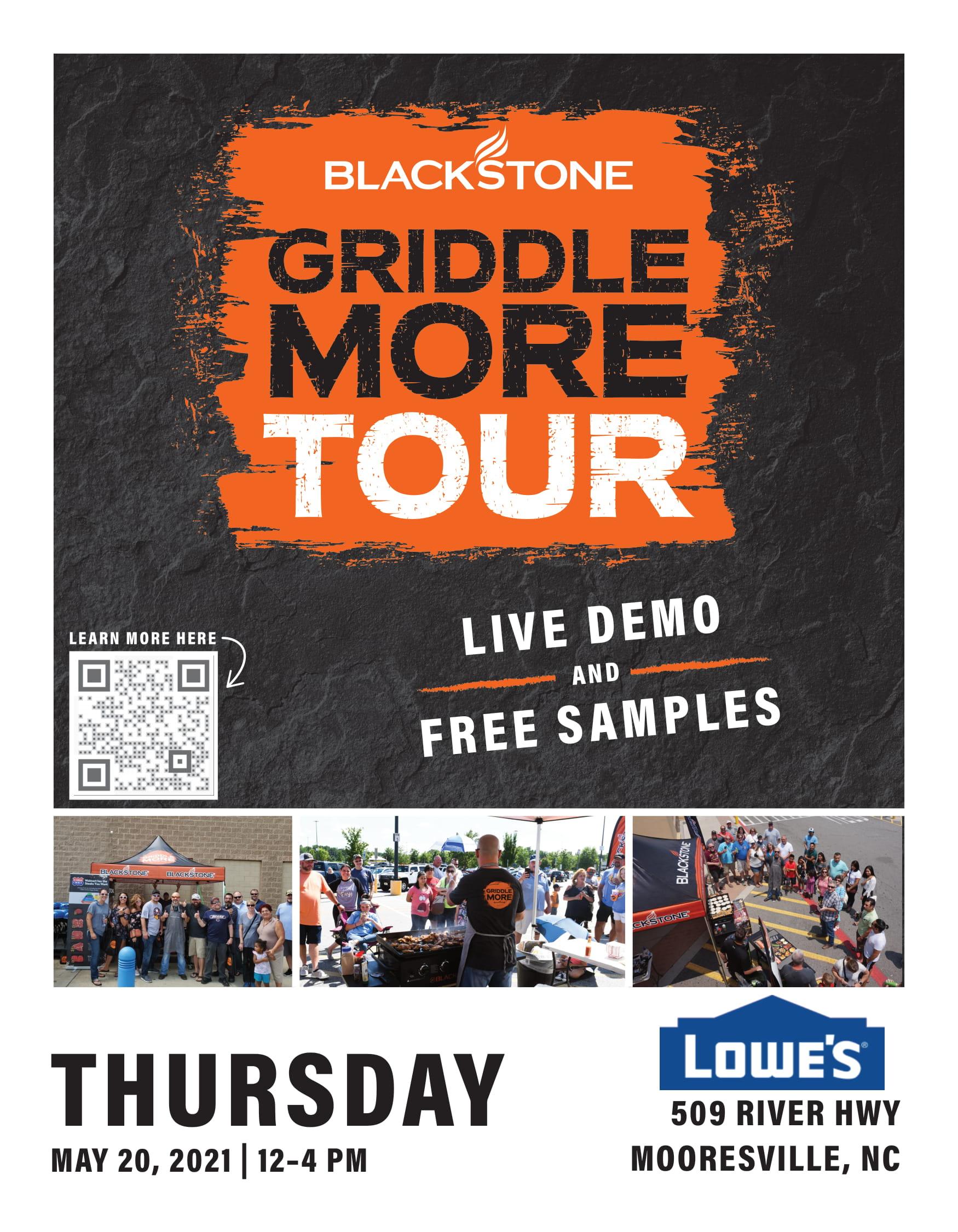 Blackstone Griddle More Tour 3 JUN 2021