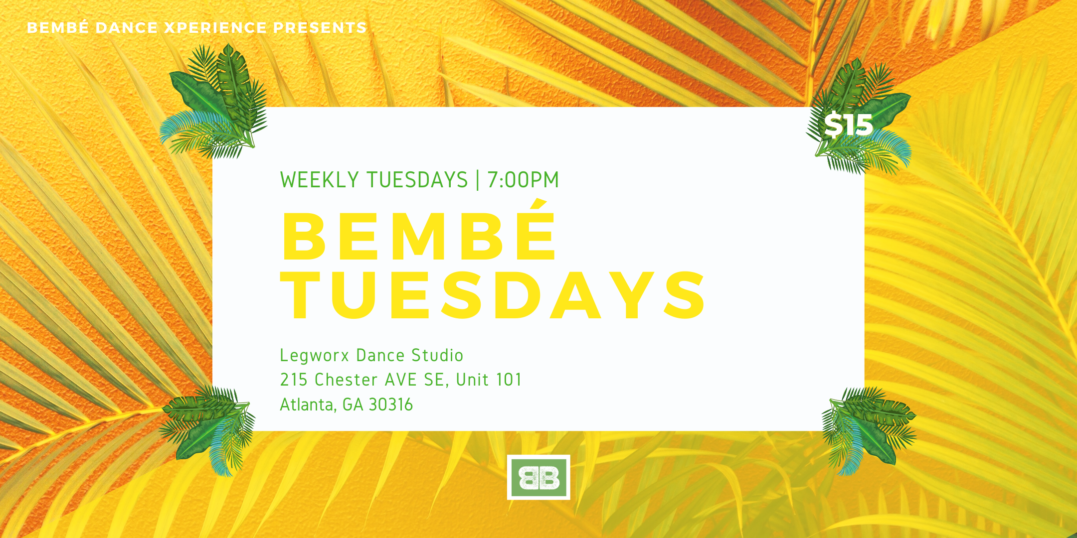 Caribbean Dance Class - Bembé Tuesdays