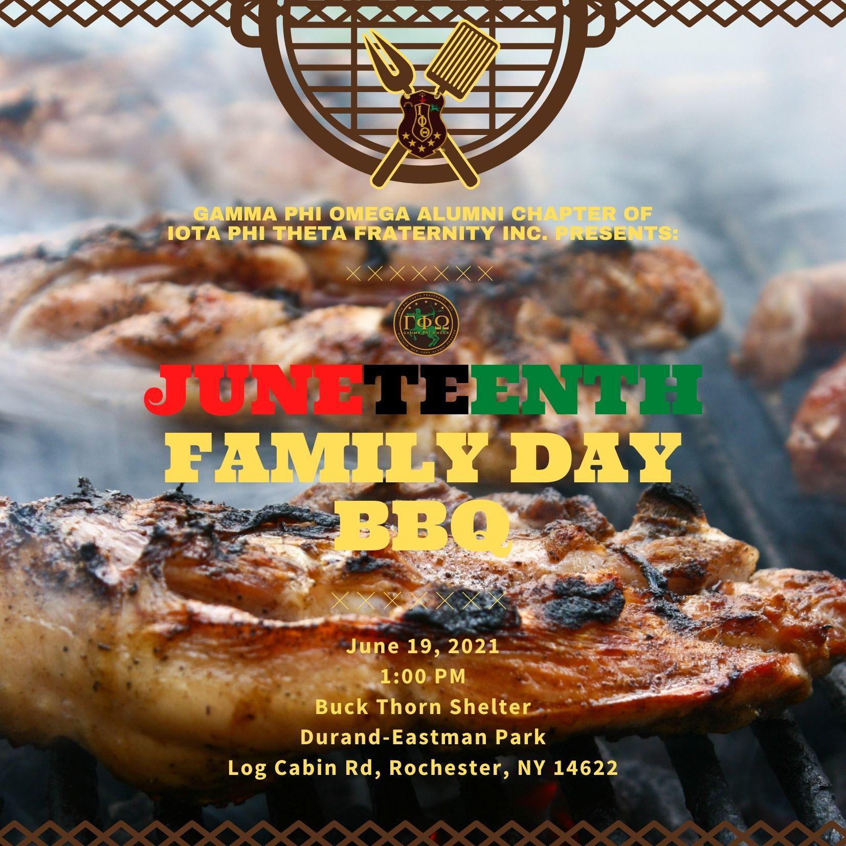 Juneteenth Family Day BBQ