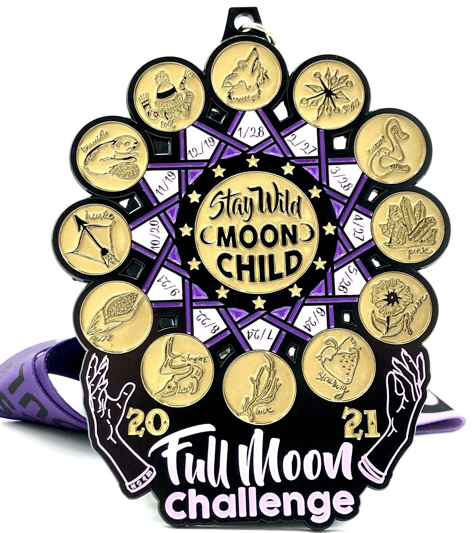 2021 Full Moon Running & Walking Challenge -Participate from Home. Save $8!