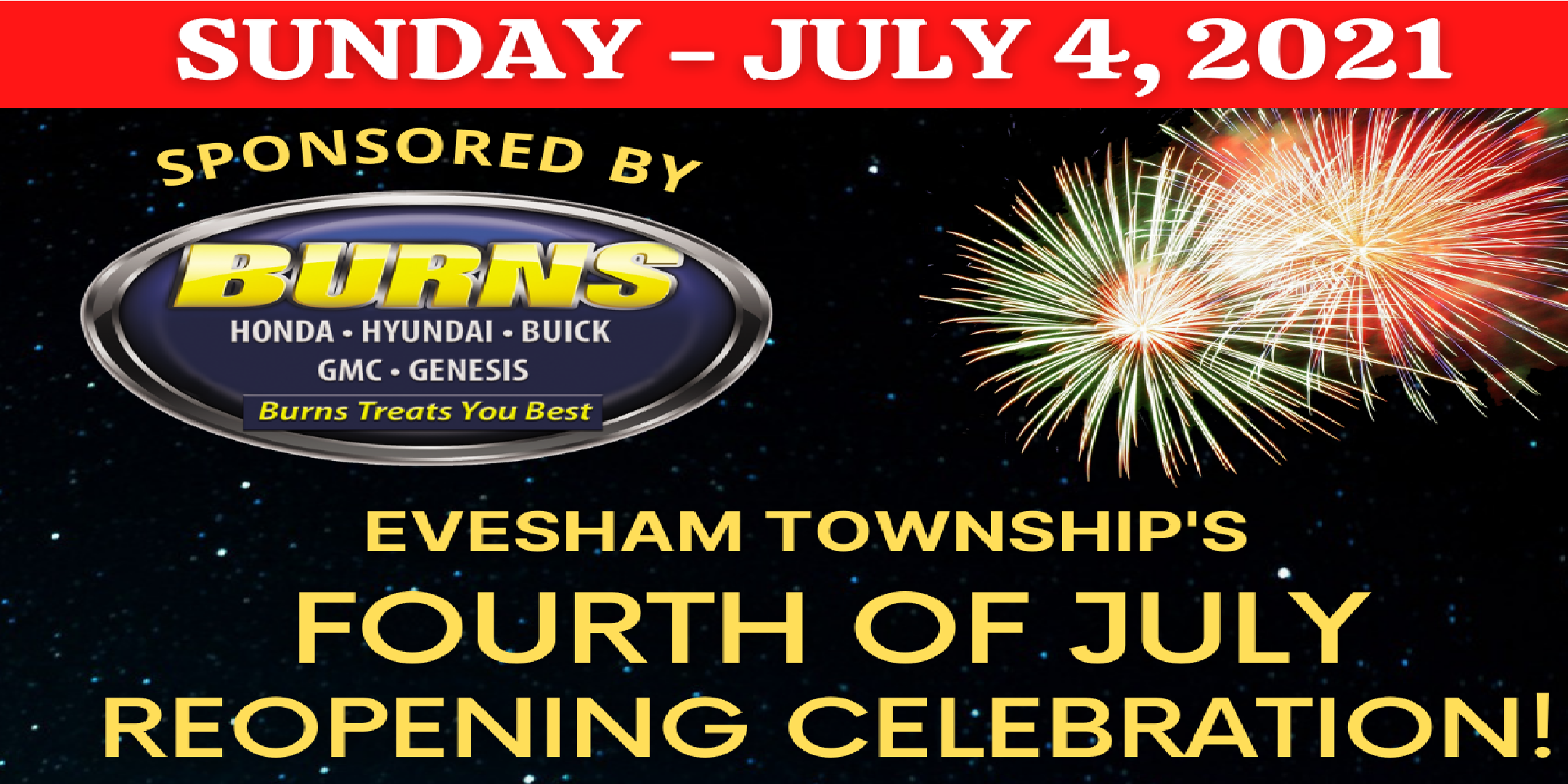 Evesham Township Fourth of July Fireworks 4 JUL 2021