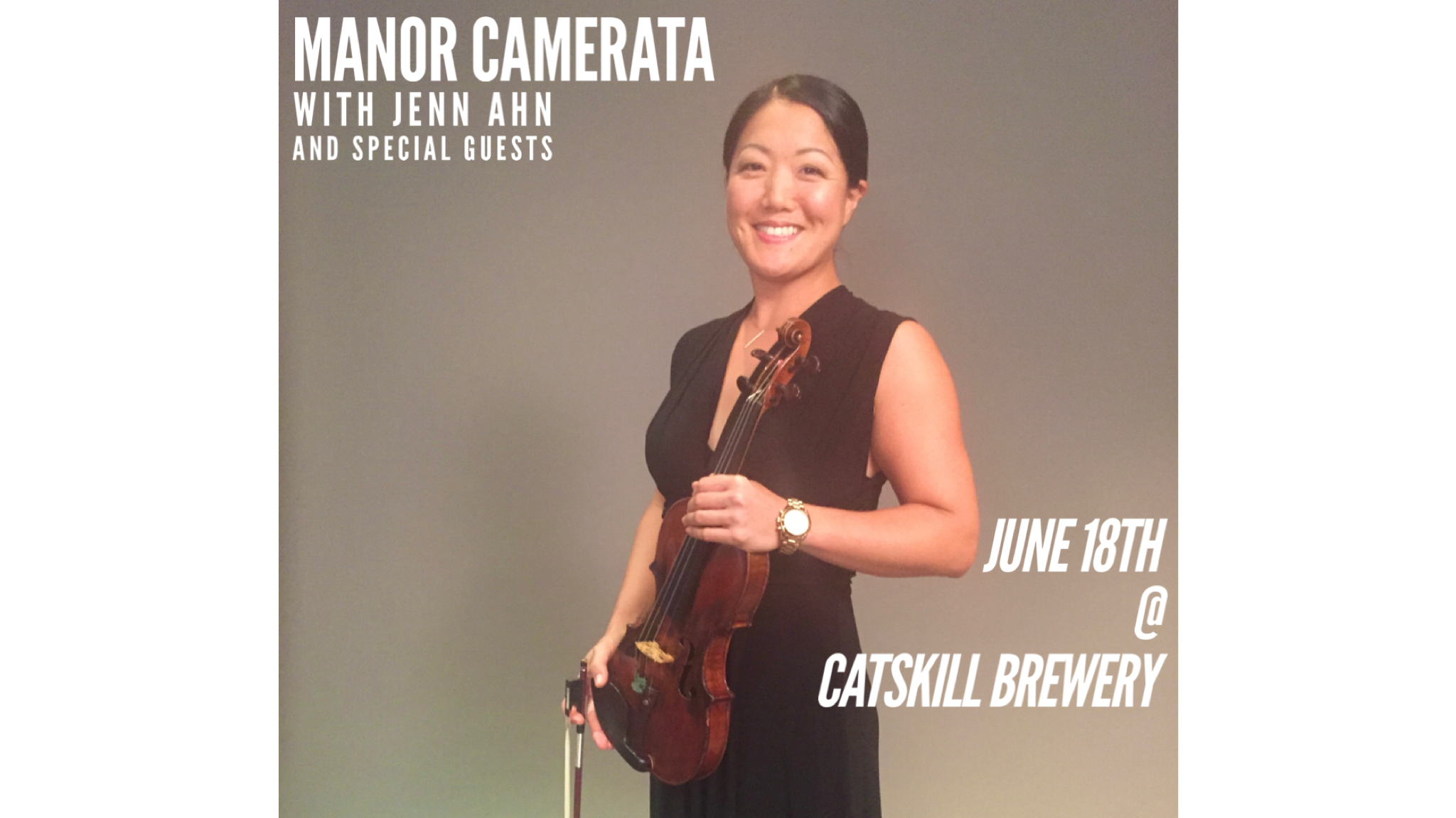 Manor Camerata with Violinist Jennifer Ahn and special guests