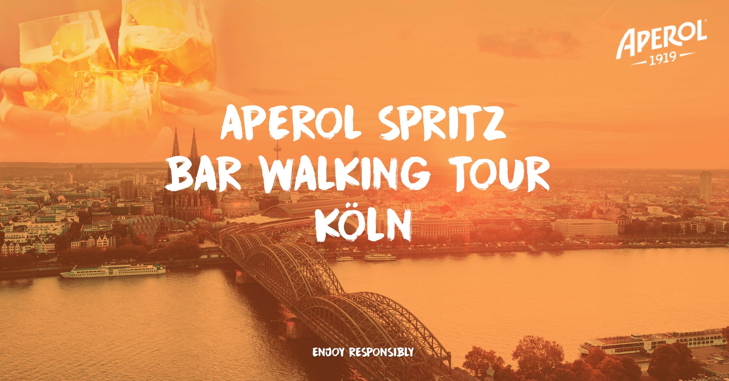 Aperol Spritz Bar Walking Tour Köln 2021