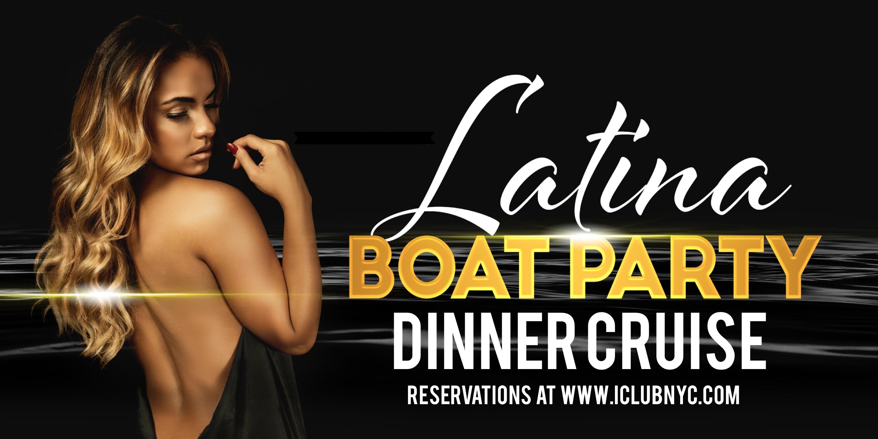 #1 LATIN DINNER CRUISE BOAT PARTY | SENSATION YACHT NYC