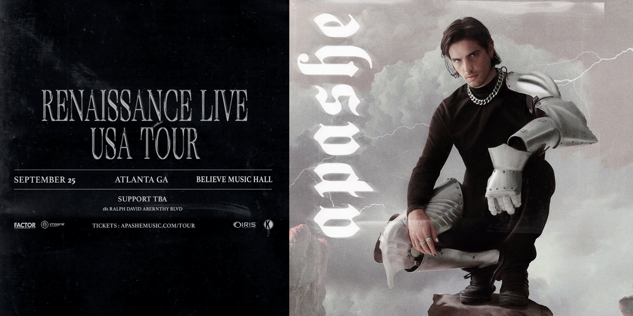 Apashe - Renaissance Live Tour - IRIS ESP101