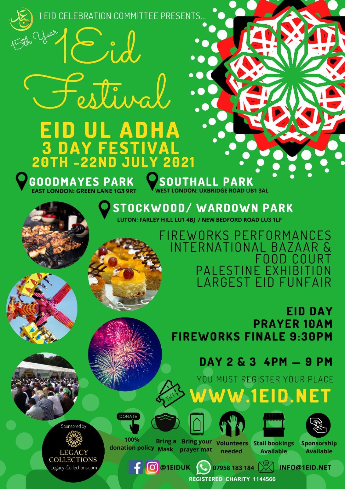 Eid ul Adha by 1Eid (Goodmayes Park)