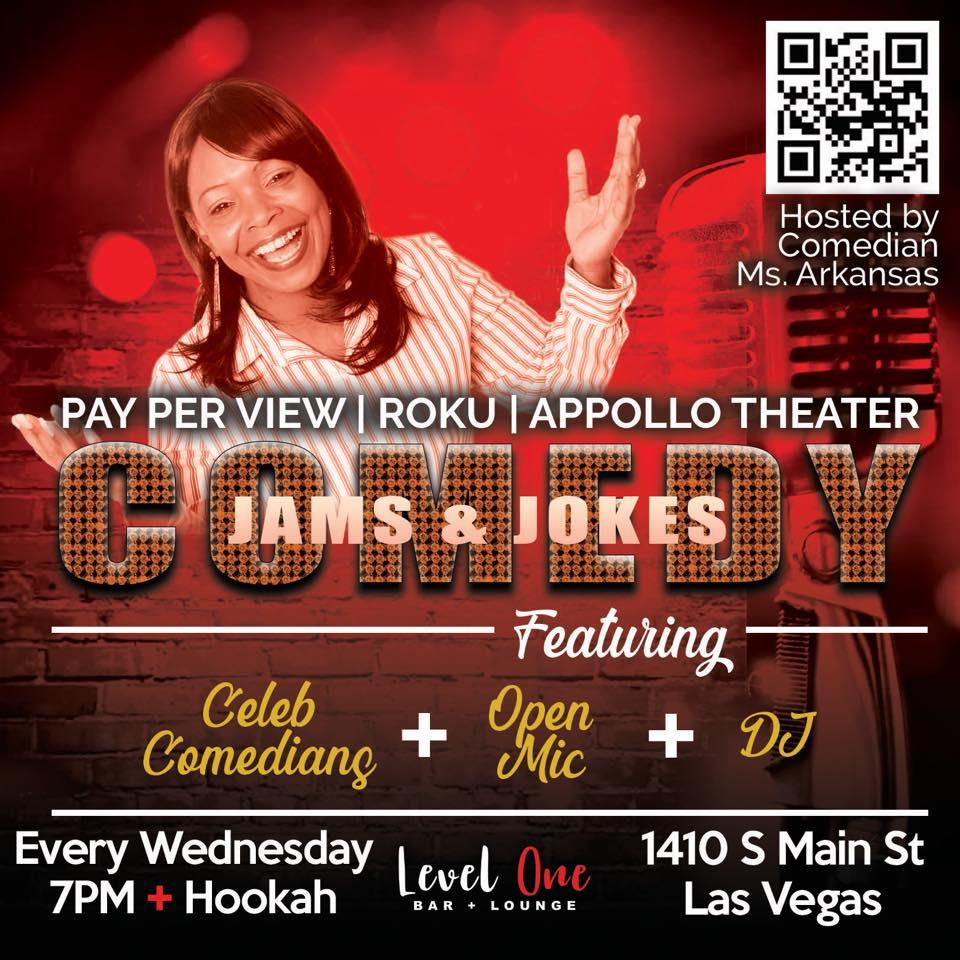 Comedy Jams and Jokes @ Level One Bar & Lounge