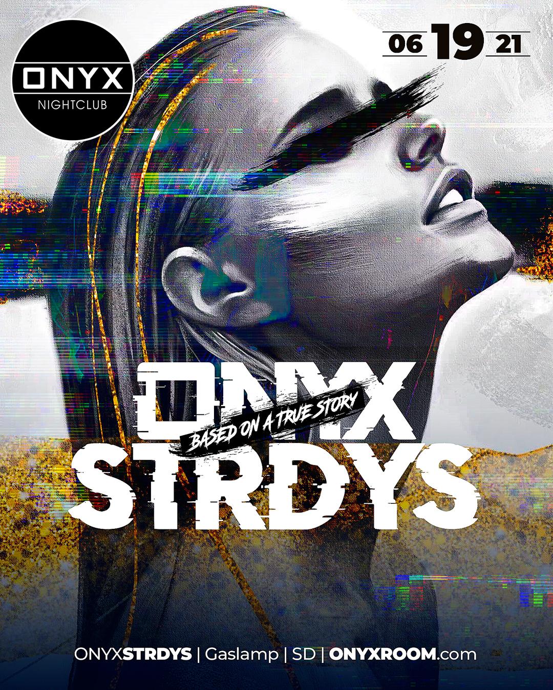 Onyx Saturday's October 30th