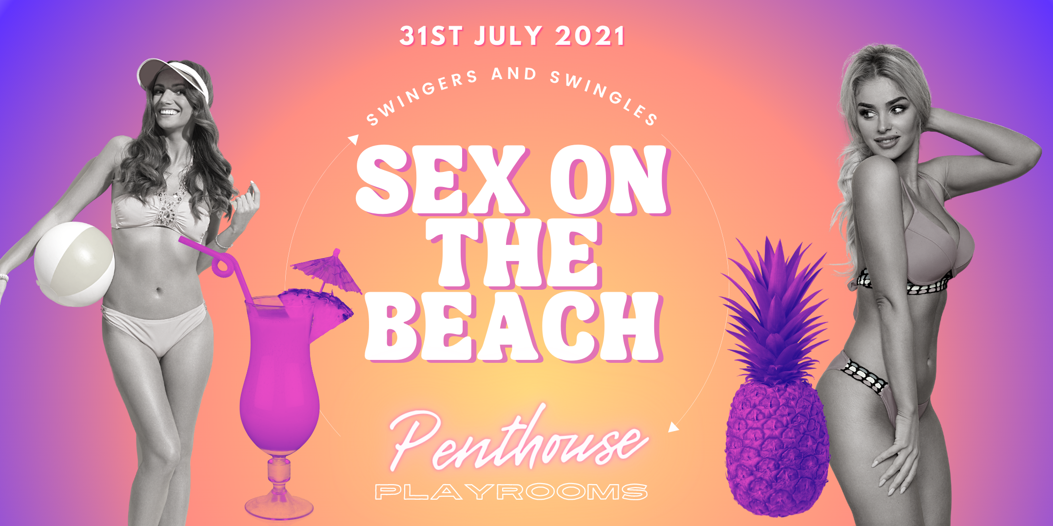 Sex on The Beach Penthouse Playrooms Bikini Beach Party