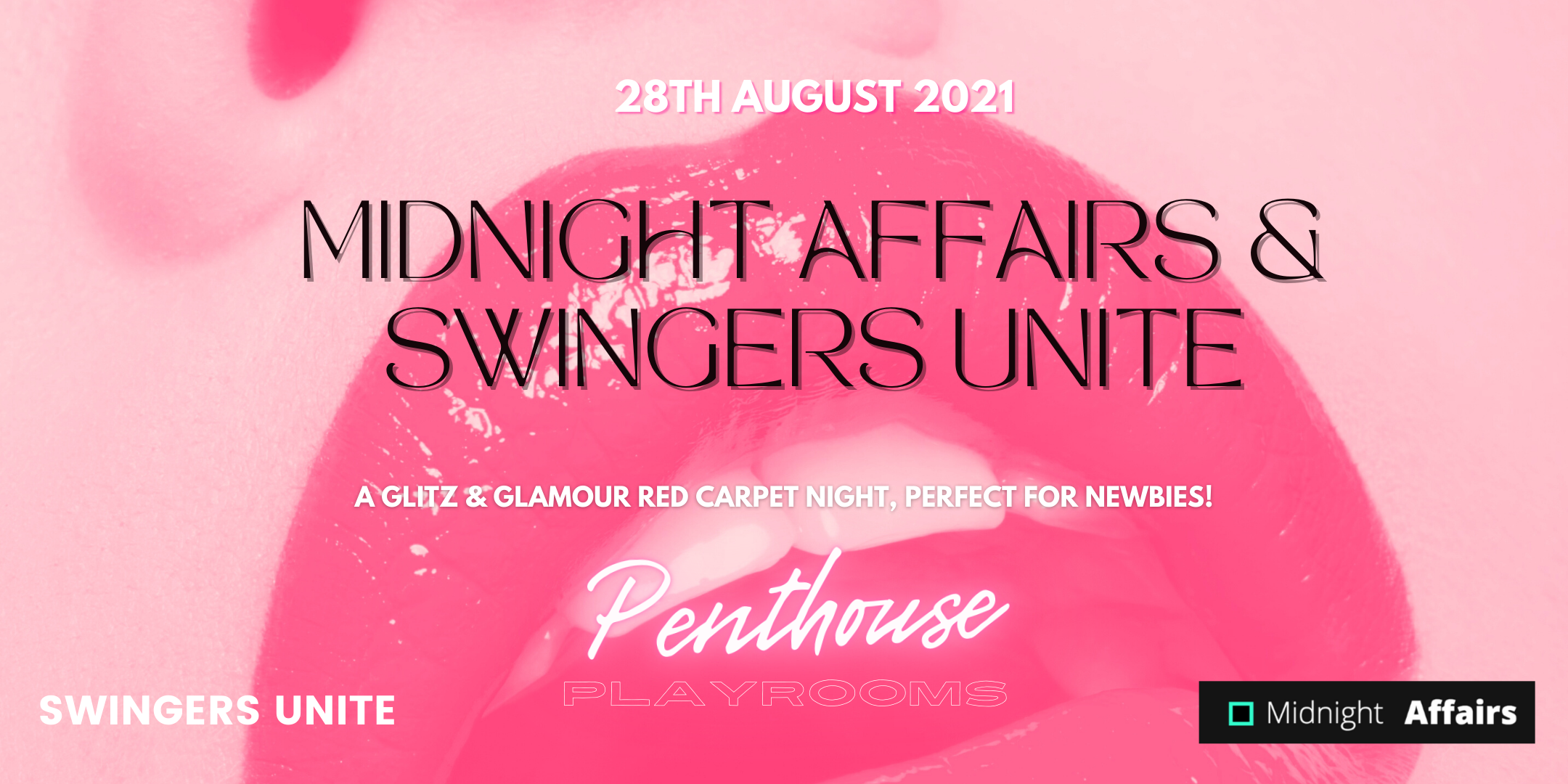 Midnight Affairs and Swingers Unite - Glitz and Glam Swingers and Swingles Party  pic