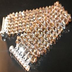 Swarovski Crystal-Cuff Bracelet- Jewelry Class
