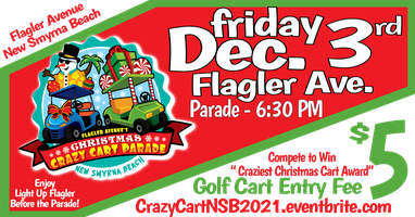 Third Annual Flagler Avenue Christmas Crazy Cart Parade Tickets Fri Dec 3 21 At 7 15 Pm Eventbrite