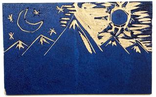 Virtual Blue Star Workshop: Learning Linocuts