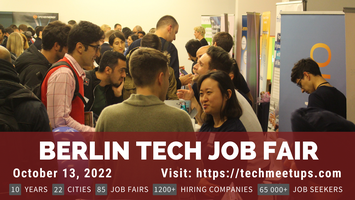 Berlin Tech Job Fair Autumn 2022 by TechMeetups