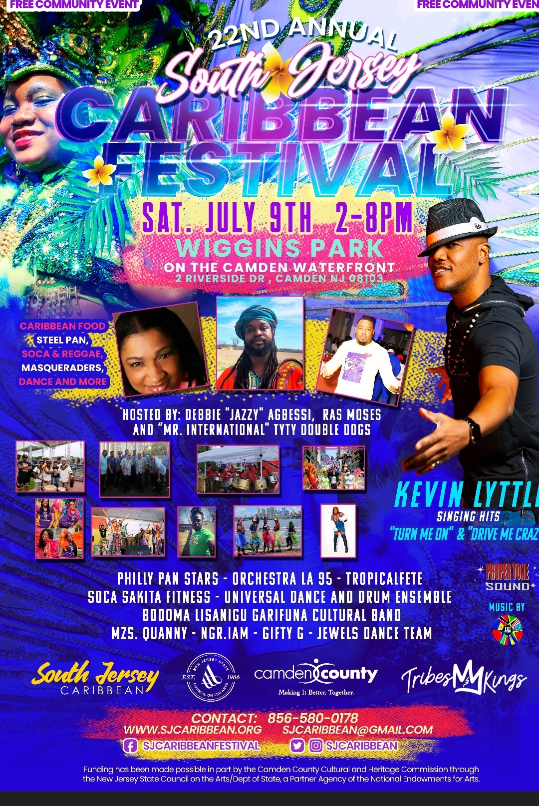 22nd Annual South Jersey Caribbean Festival Tickets, Sat, Jul 9, 2022