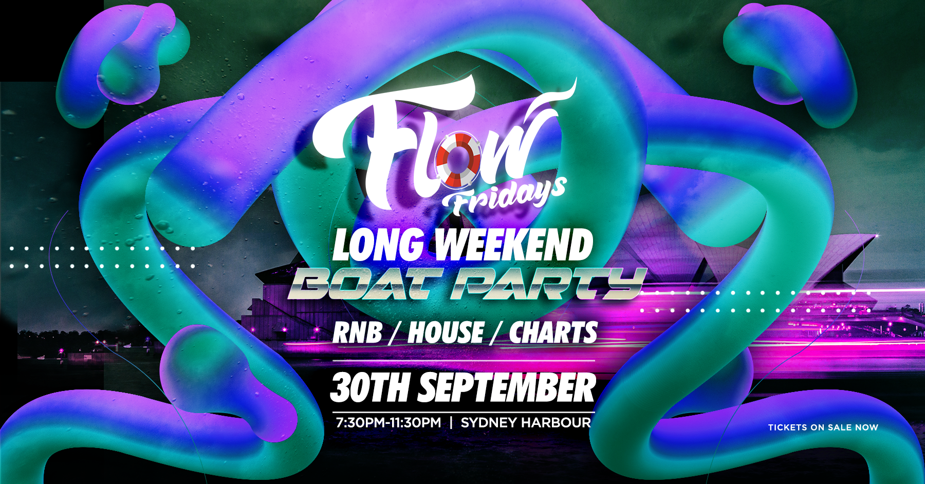 Flow Fridays Long Weekend Boat Party