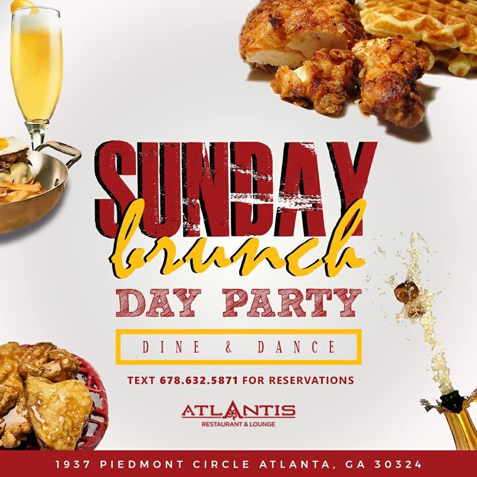 SUNDAY BRUNCH & DAY PARTY AT ATLANTIS