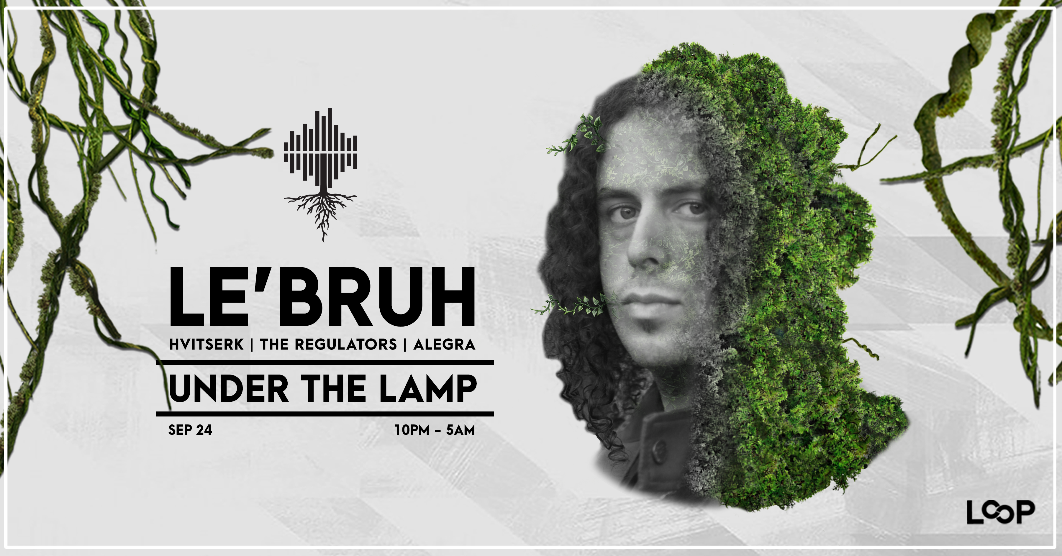 Le'bruh Under The Lamp
